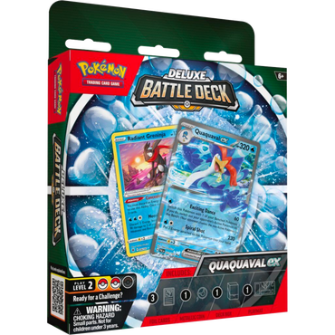 Pokemon - Quaquaval ex Deluxe Battle Deck