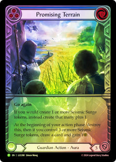 Promising Terrain [LGS390] (Promo)  Rainbow Foil-1