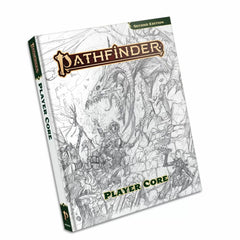 Pathfinder Second Edition Remaster: Players Core Sketch Cover-1