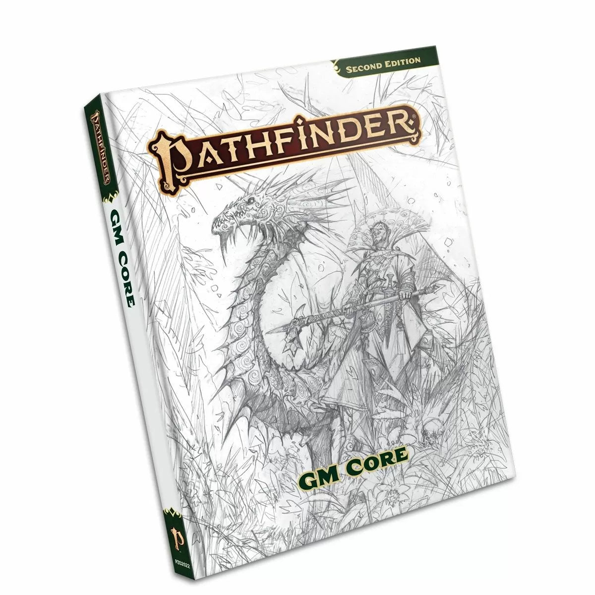 Pathfinder Second Edition Remaster: GM Core Sketch Cover-1