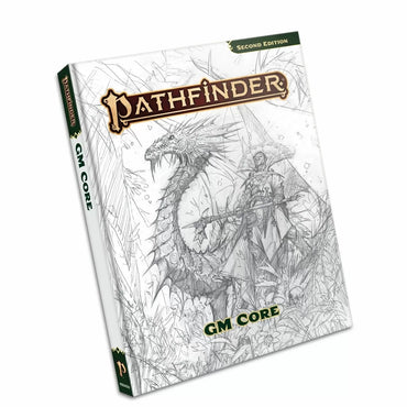 Pathfinder Second Edition Remaster: GM Core Sketch Cover