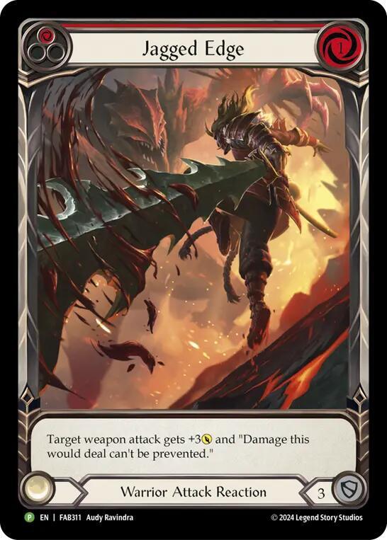 Jagged Edge [FAB311] (Promo)  Cold Foil-1