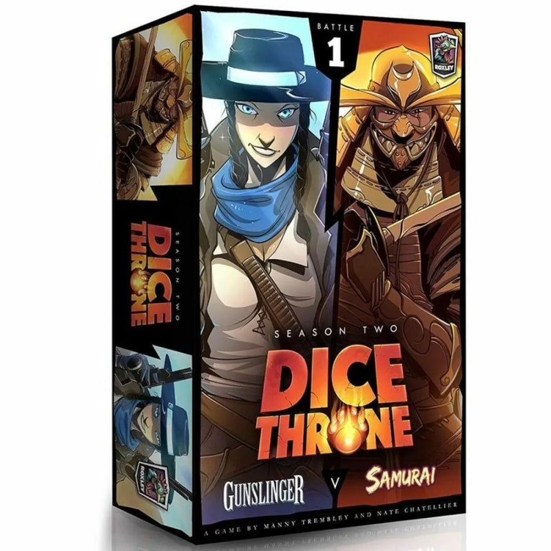 Dice Throne: Season 2 - Battle Box 1 - Gunslinger VS Samurai-1