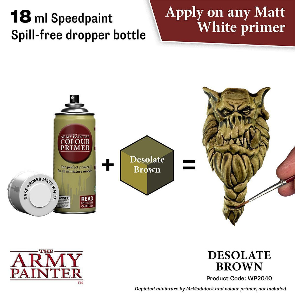 Army Painter Speedpaint - Desolate Brown 18ml