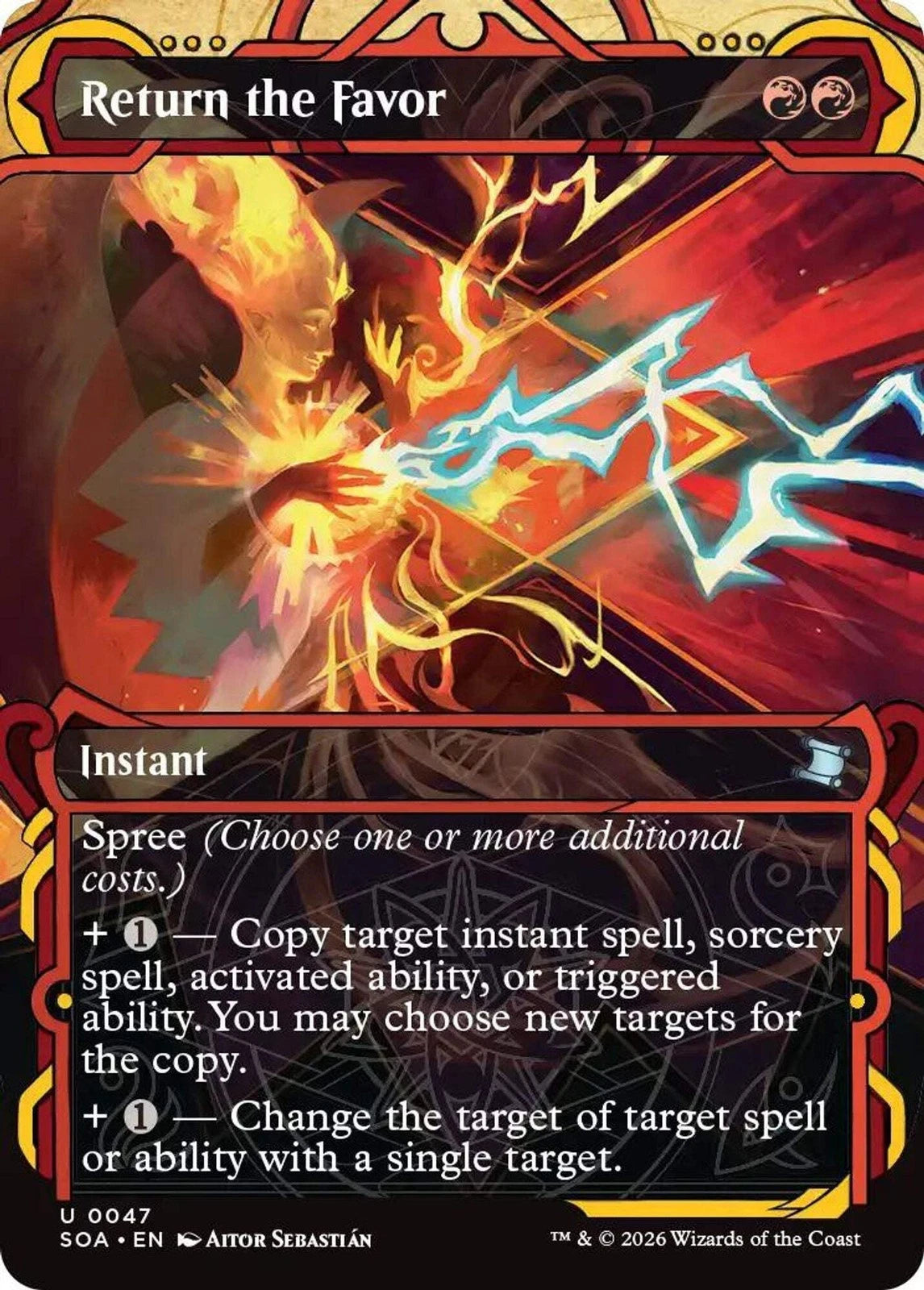 Return the Favor (SOA-047) - Secrets of Strixhaven: Mystical Archive Foil-1