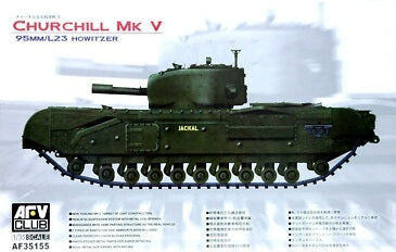 AFV Club 1/35 British Infantry Tank Churchill Mk.V Plastic Model Kit-1