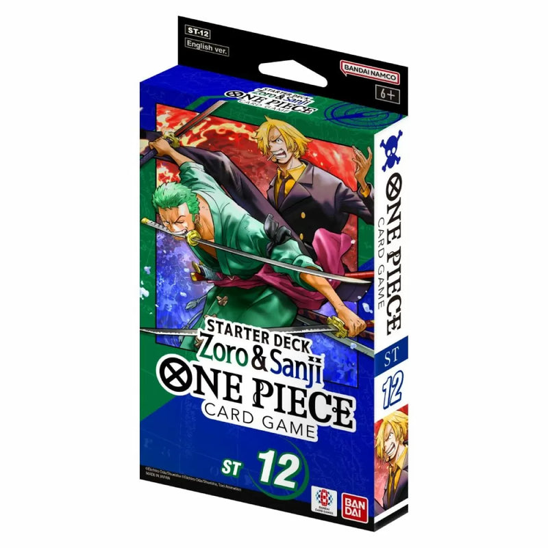 One Piece Card Game Zoro and Sanji Starter Deck Display [ST-12]-1