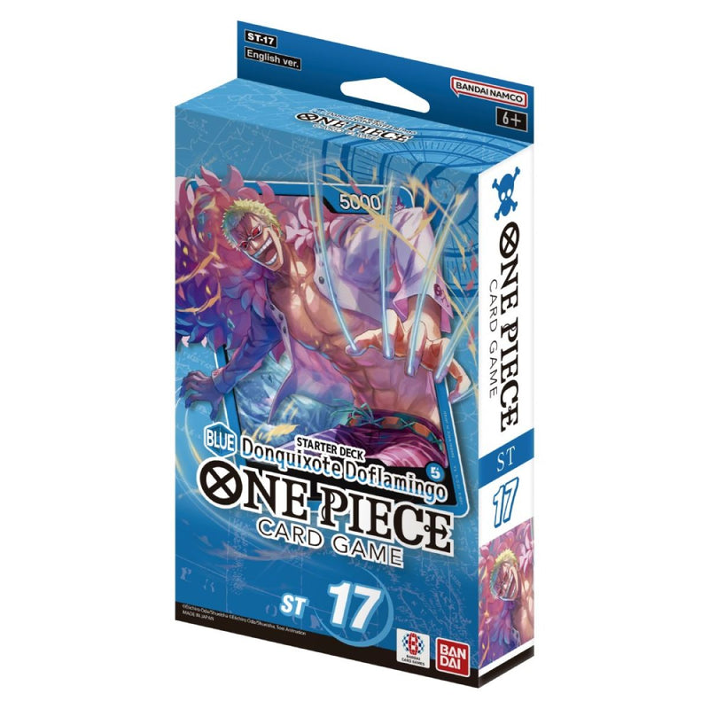 One Piece Card Game: Starter Deck – (Blue) Donquixote Doflamingo [ST-17]-1