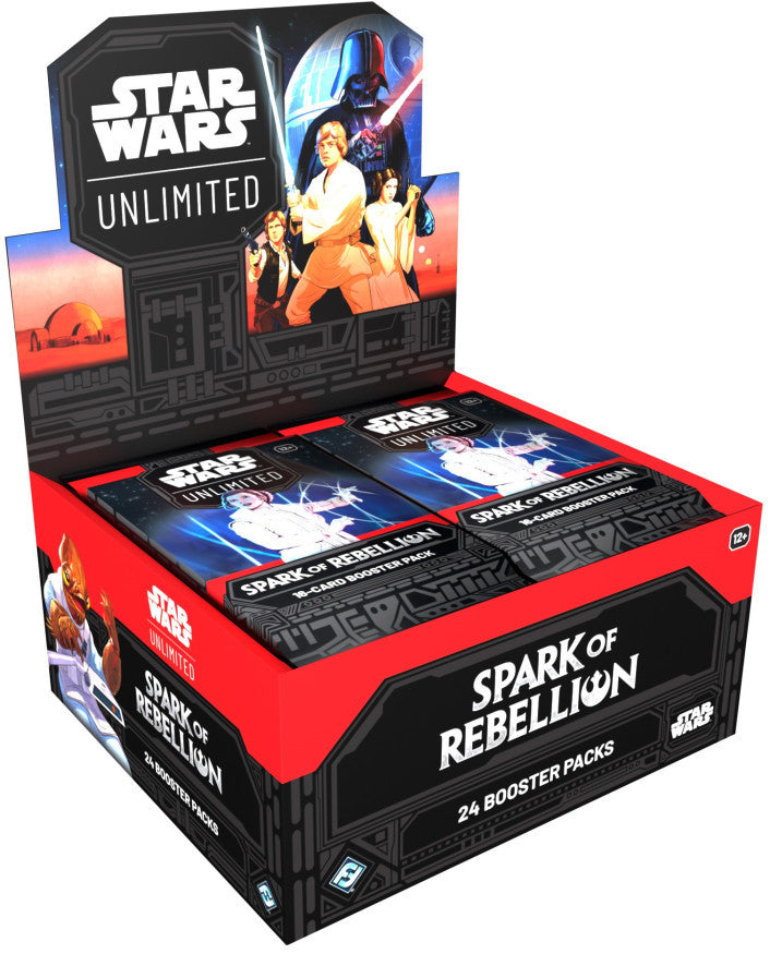 Star Wars Unlimited - Spark of Rebellion Booster Display-1