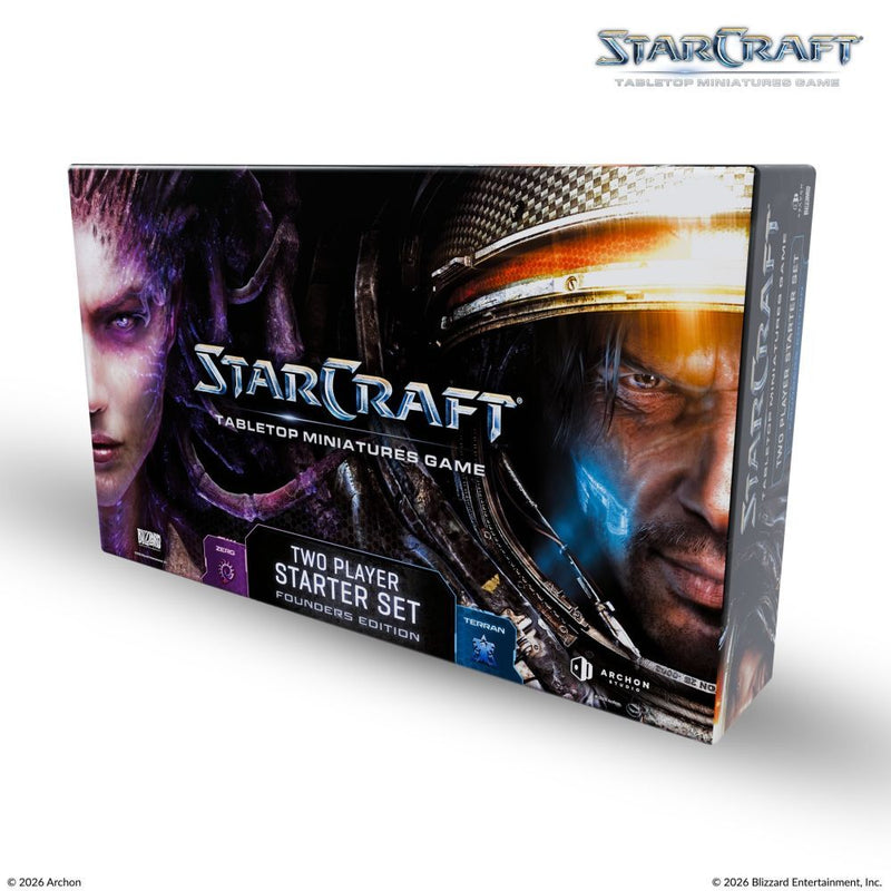 Starcraft Miniatures Games: Two Player Starter Set Founders Edition-1