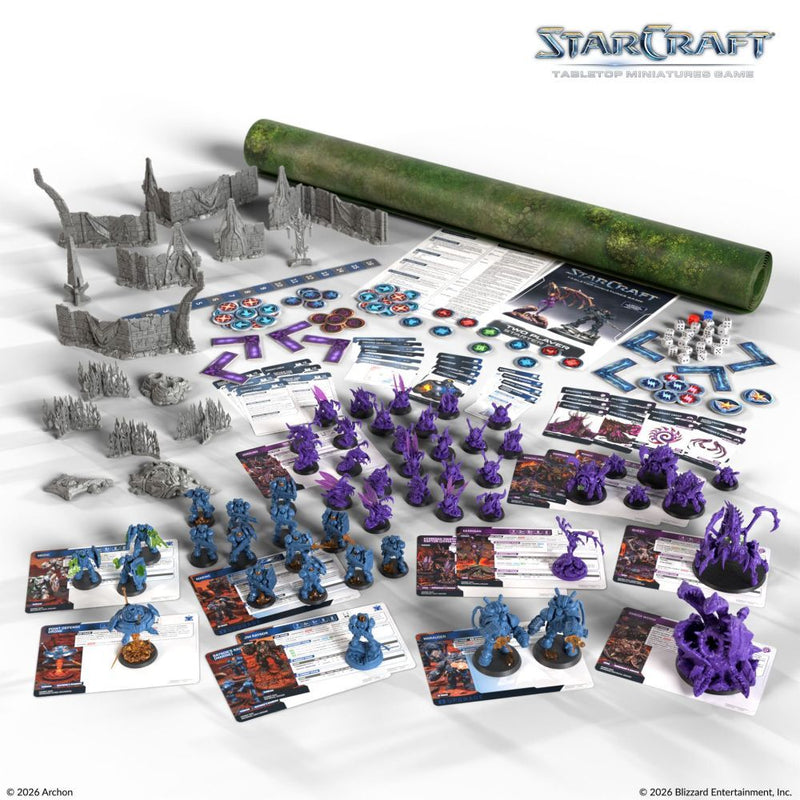 Starcraft Miniatures Games: Two Player Starter Set Founders Edition-3