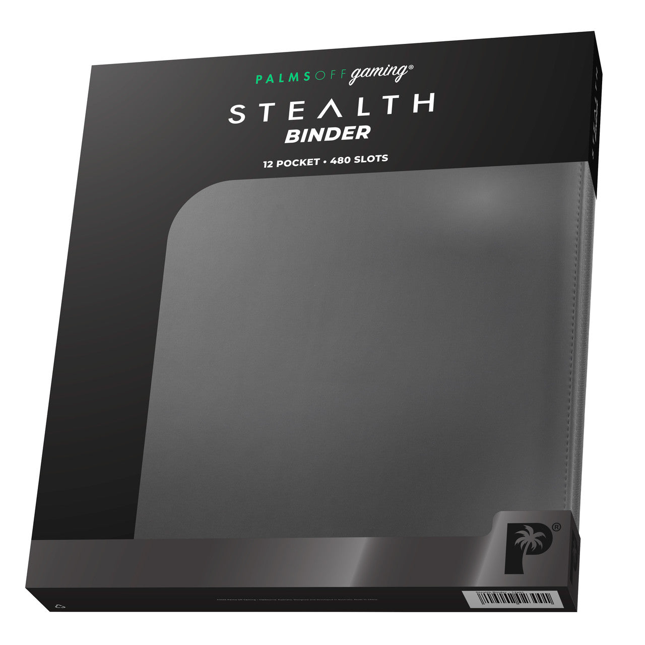 STEALTH 12 Pocket Zip Trading Card Binder - BLACK-1
