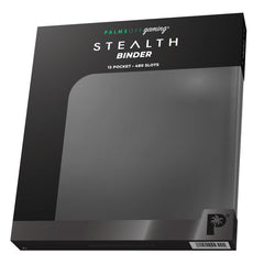STEALTH 12 Pocket Zip Trading Card Binder - BLACK-1