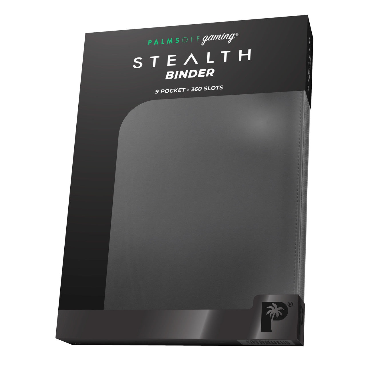 STEALTH 9 Pocket Zip Trading Card Binder - BLACK-1