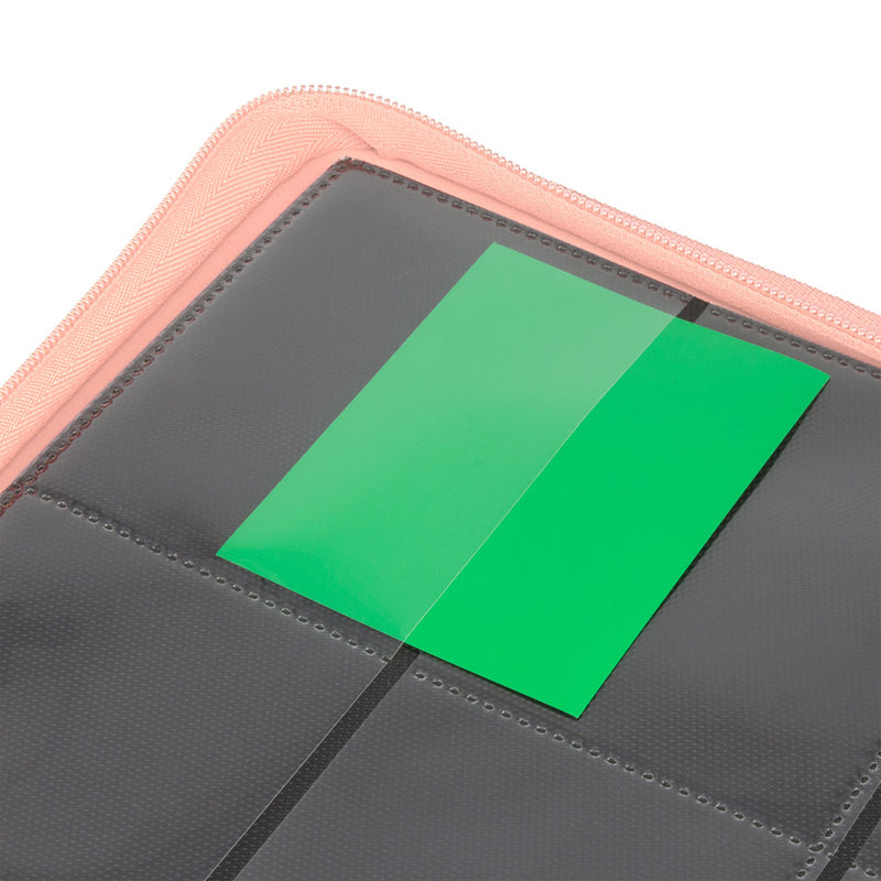 STEALTH 9 Pocket Zip Trading Card Binder - PINK-2