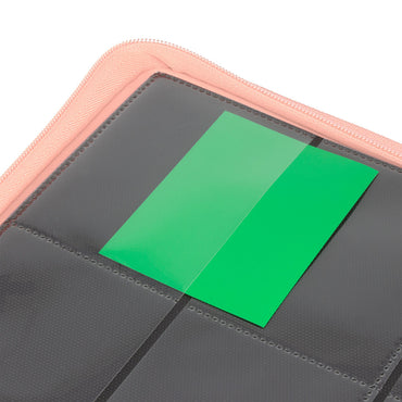 STEALTH 9 Pocket Zip Trading Card Binder - PINK