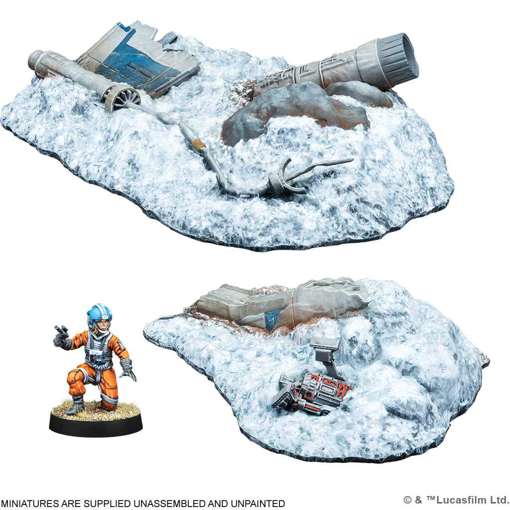 Star Wars Legion Crashed X-Wing Battlefield Expansion-3