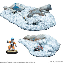 Star Wars Legion Crashed X-Wing Battlefield Expansion-3