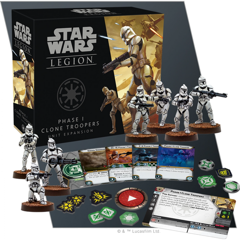 Star Wars Legion Phase I Clone Troopers Unit Expansion-1
