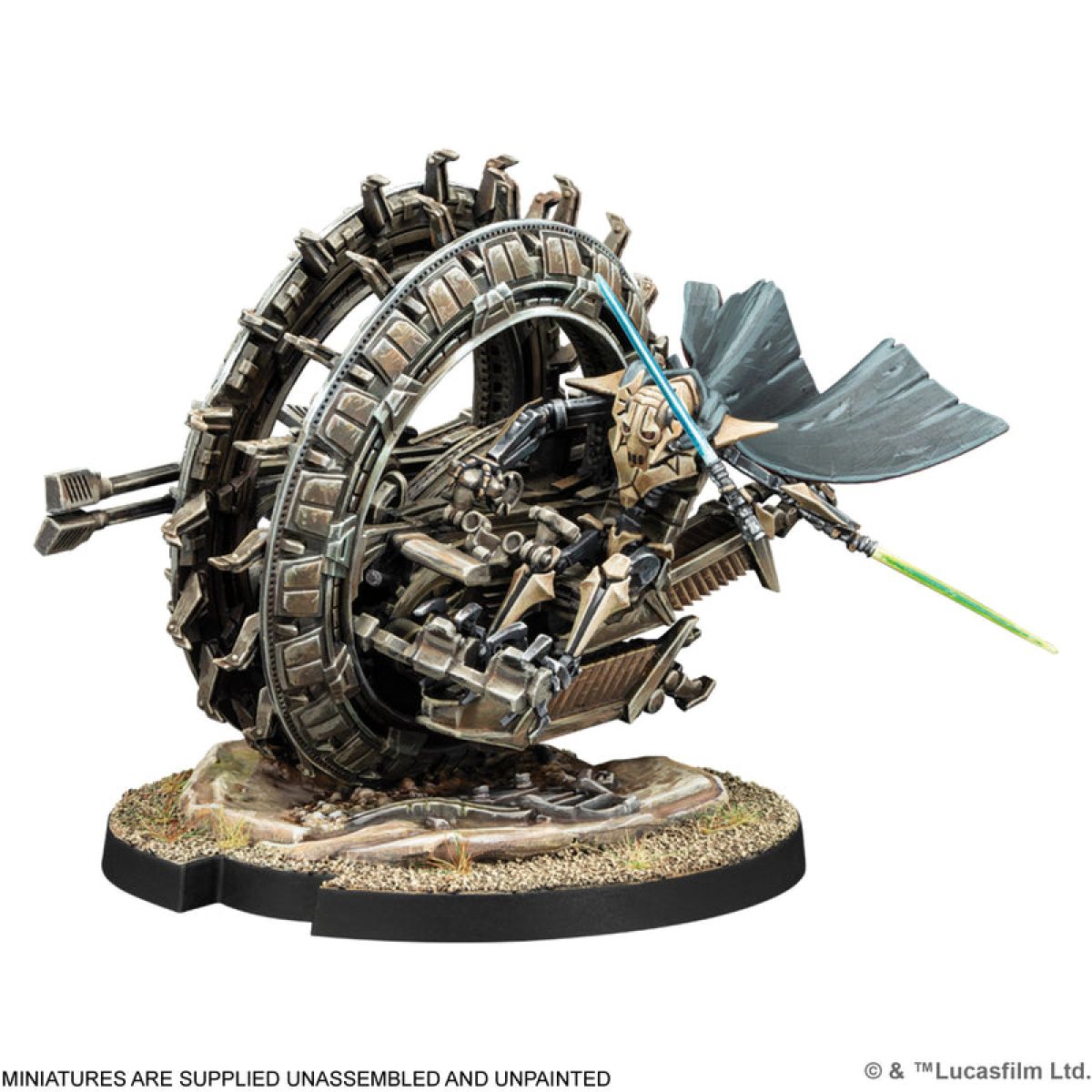 Star Wars: Legion – General Grievous' TSMEU-6 Wheel Bike