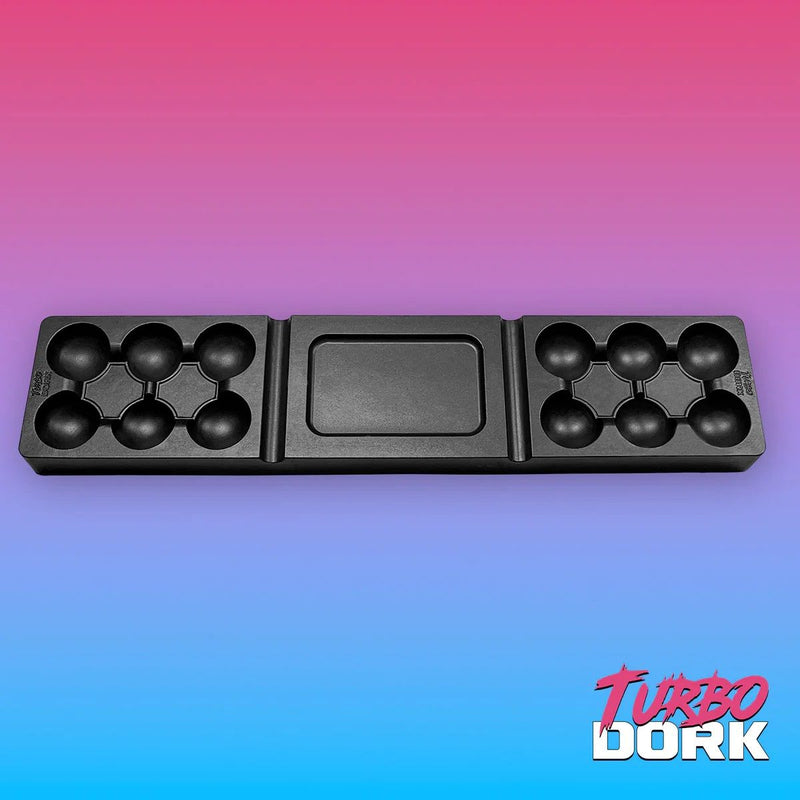 Turbo Dork - Large Black Non-Stick Silicone Dry Palette-1
