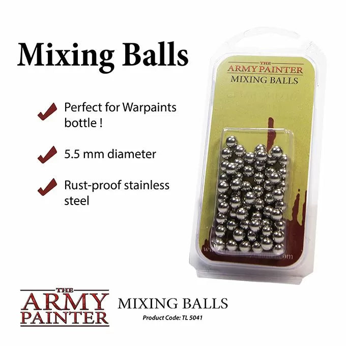 Army Painter Tools - Paint Mixing Balls Stainless Steel-1