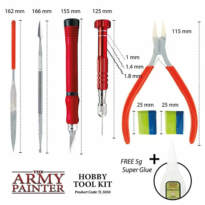 Army Painter Tools - Miniature & Model Tool Set-3