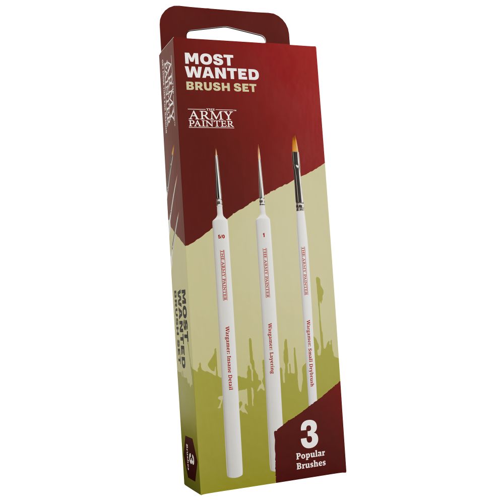 Army Painter - Brushes - Sets - Most Wanted Brush Set