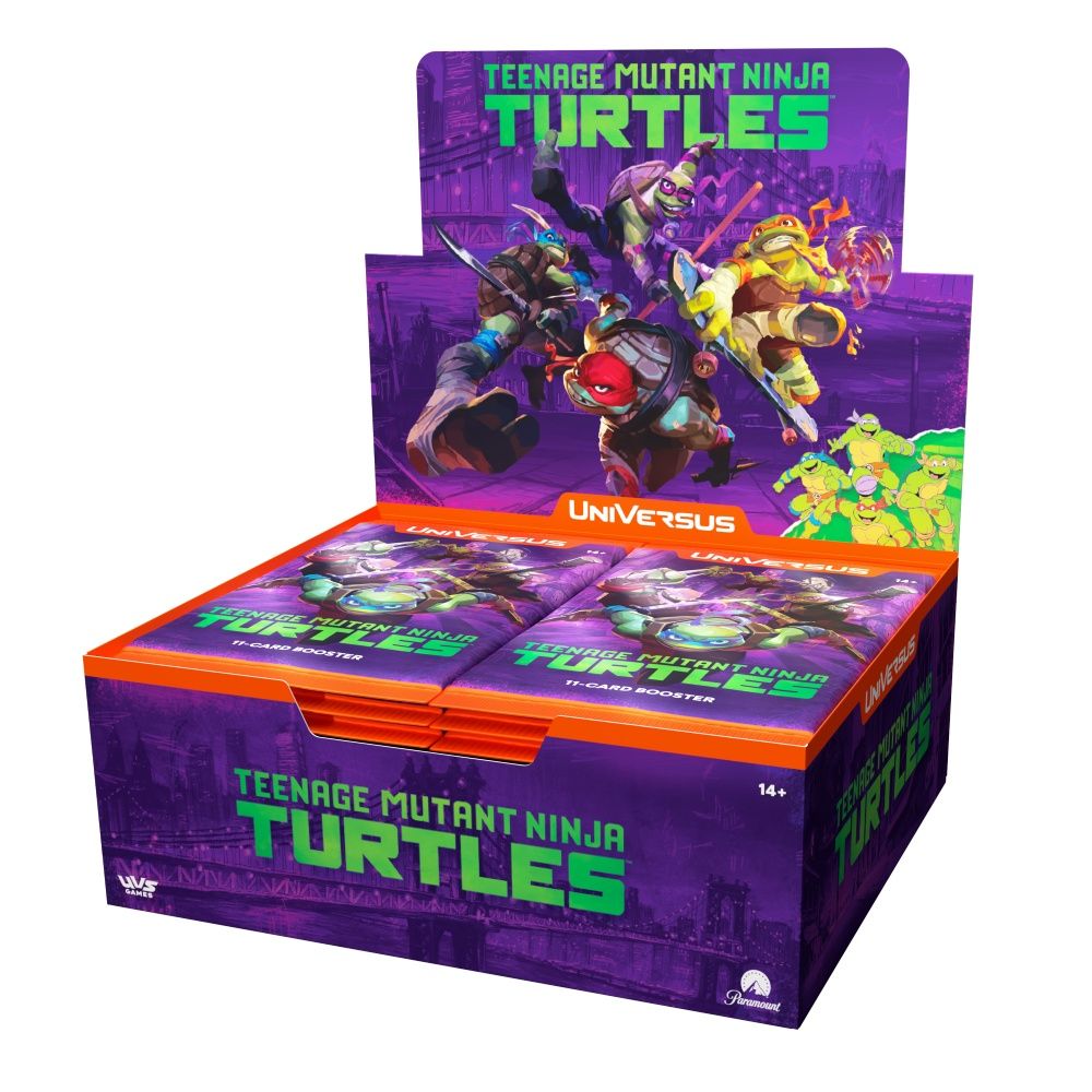 UniVersus Booster Display: Teenage Mutant Ninja Turtles-1