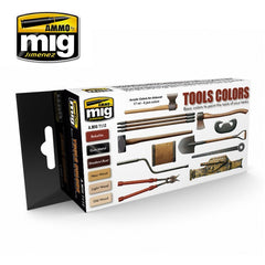 Ammo by MIG - Atom Color -  Tools Colors Set