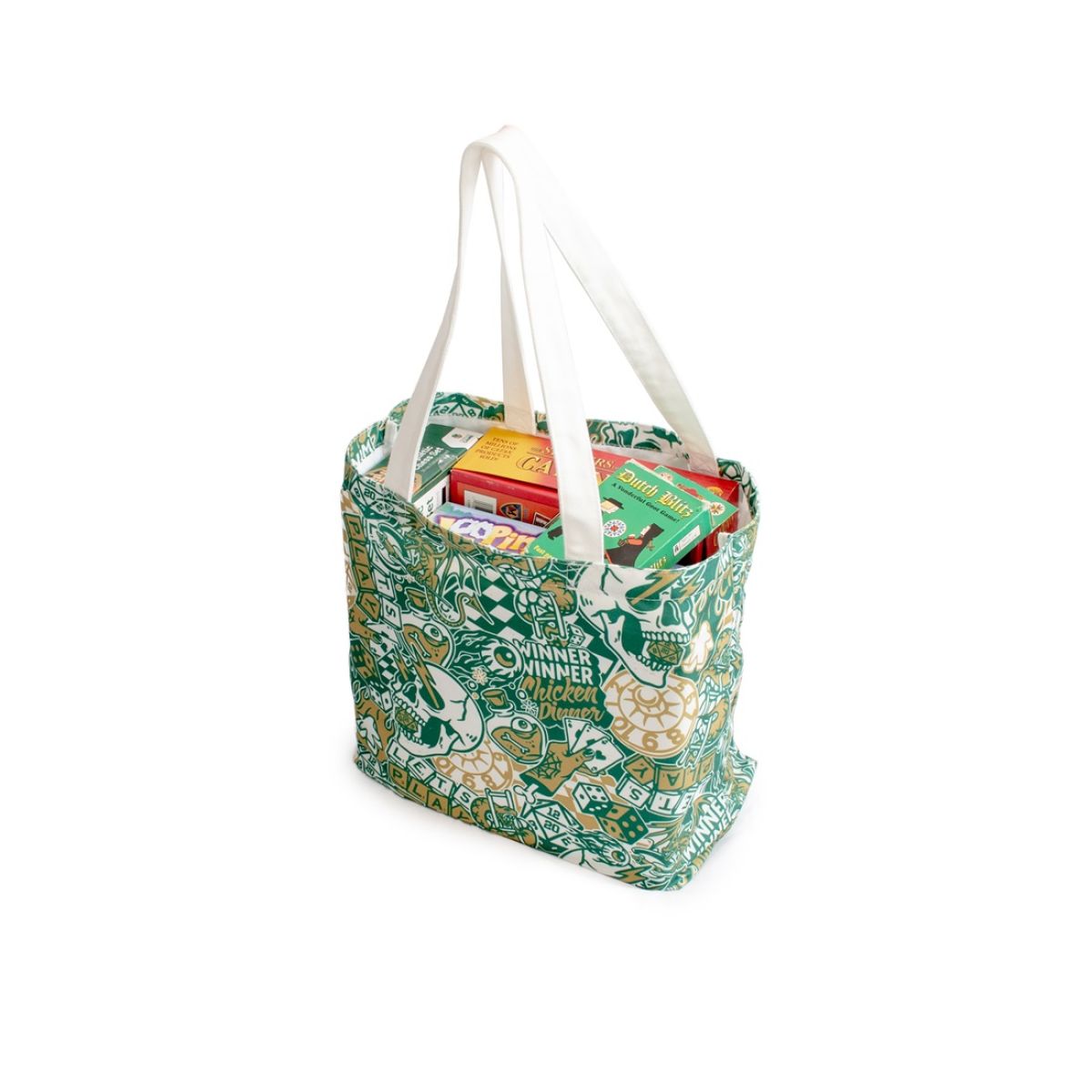 LPG Essentials Tote Bag - Artist Series Cara - Green