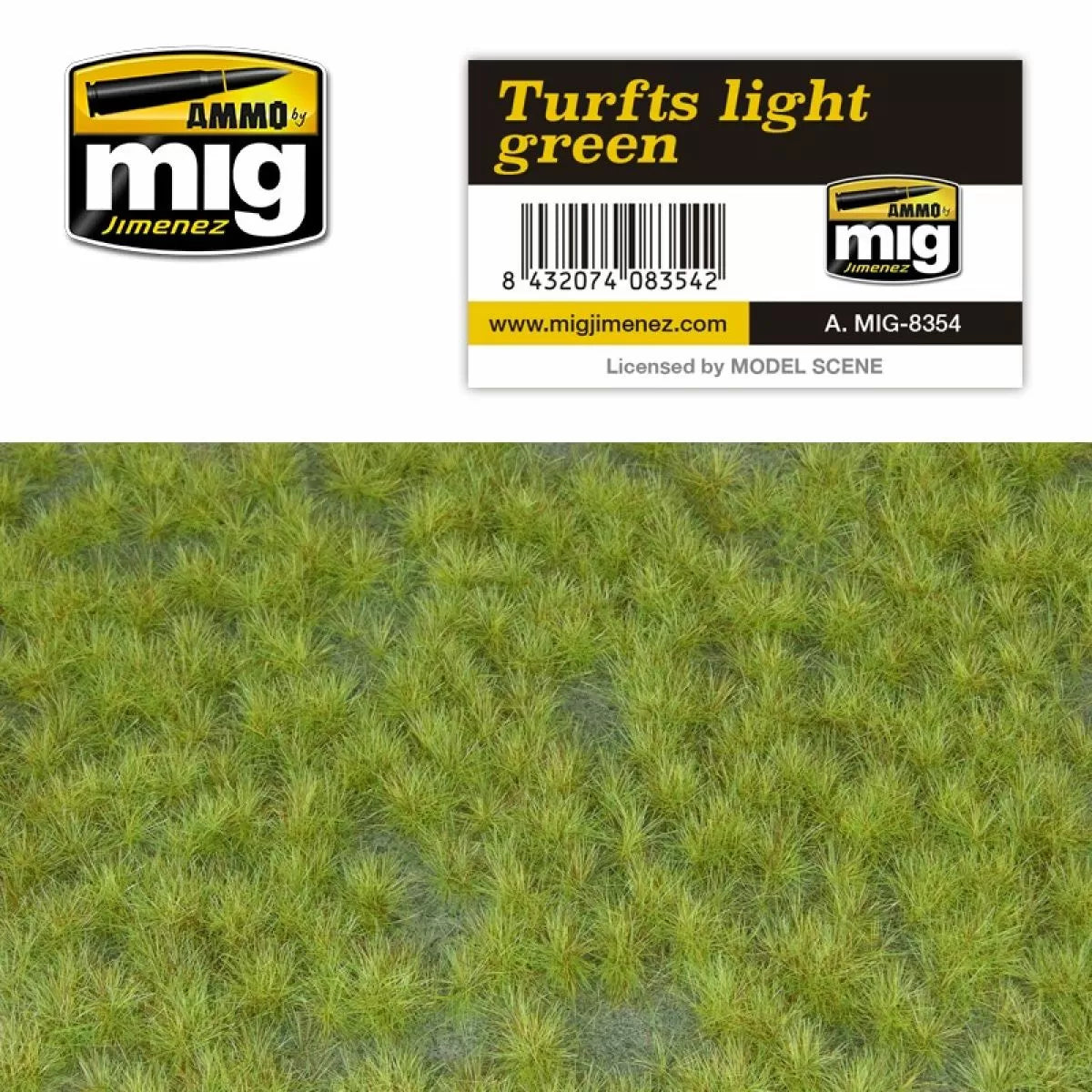 Ammo by MIG Dioramas - Grass Mats - Turfs Light Green-1