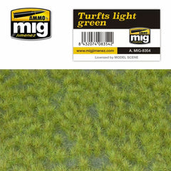 Ammo by MIG Dioramas - Grass Mats - Turfs Light Green-1