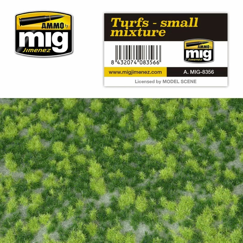 Ammo by MIG Dioramas - Grass Mats - Turfs - Small Mixture-1