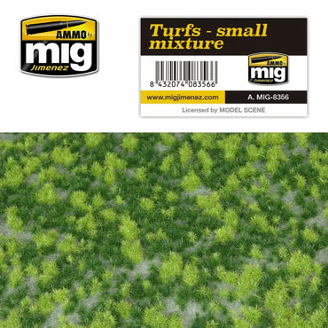 Ammo by MIG Dioramas - Grass Mats - Turfs - Small Mixture