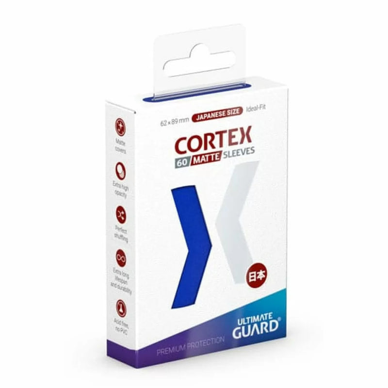 Ultimate Guard Cortex Sleeves Japanese Size Matte Blue (60)-1