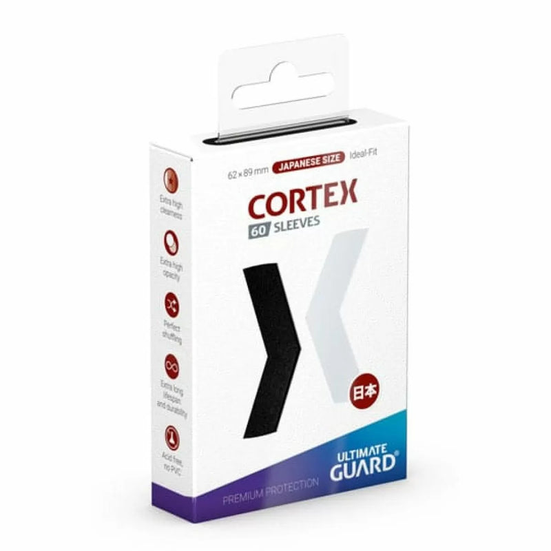 Ultimate Guard Cortex Sleeves Japanese Size Black (60)-1