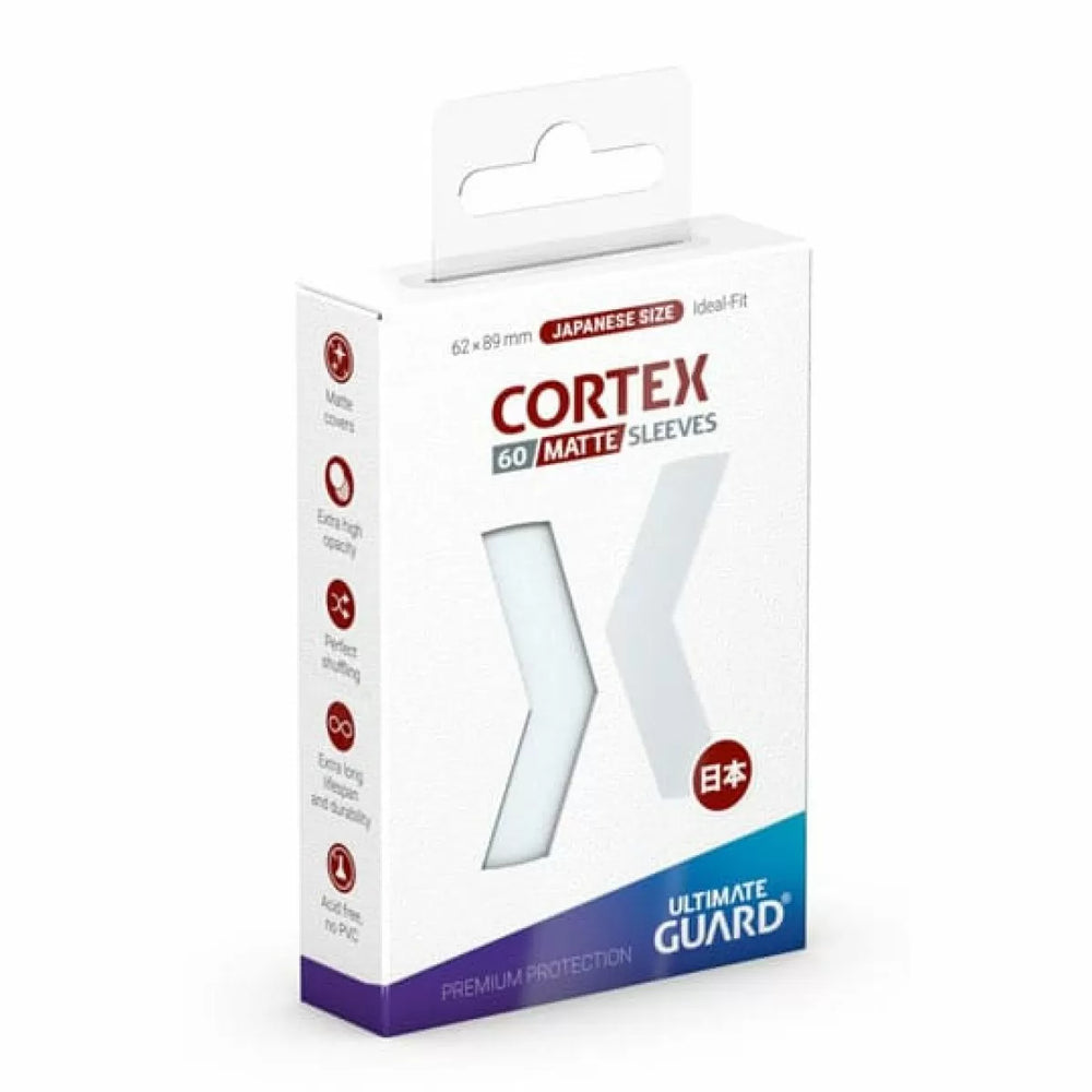 Ultimate Guard Cortex Sleeves Japanese Size Matte Transparent (60)