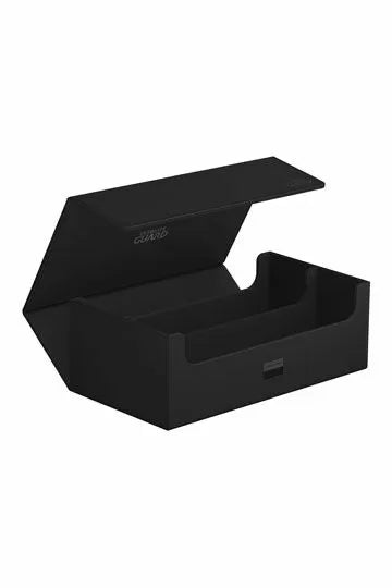 Ultimate Guard: Deck Case – XenoSkin Monocolour Arkhive Flip Case 800+ – Black-2
