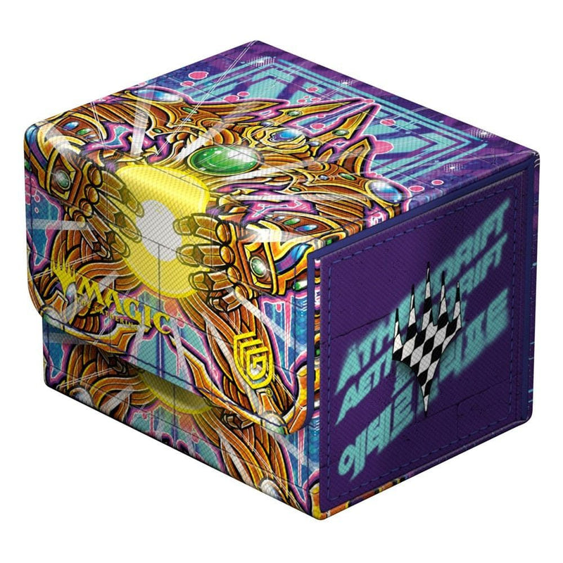 Ultimate Guard: Deck Box – XenoSkin Sidewinder 100+ – MTG: Aetherdrift – Solar Gearhulk-1