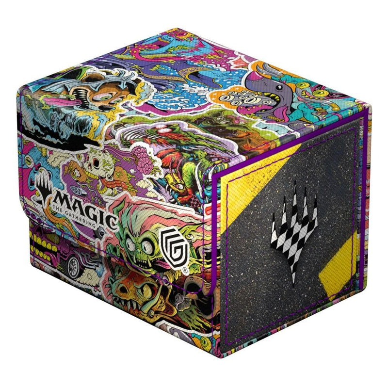 Ultimate Guard: Deck Box – XenoSkin Sidewinder 100+ – MTG: Aetherdrift – Revved-Up Racers-1