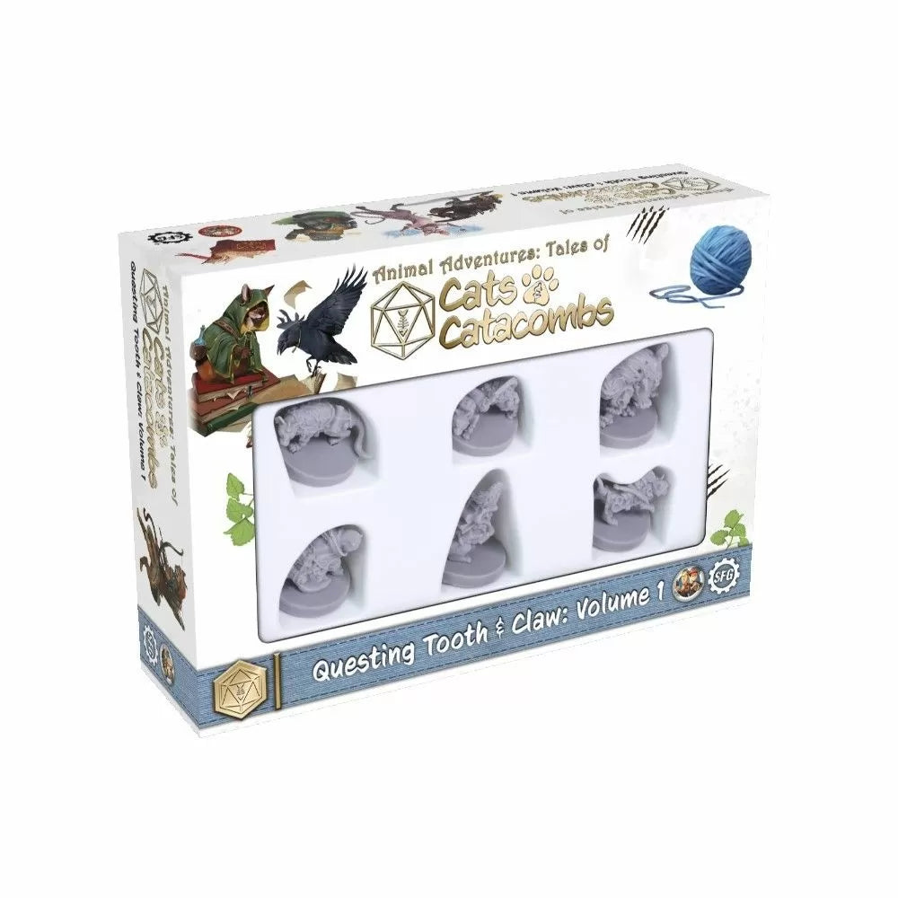 Cats and Catacombs - Questing Tooth and Claw Volume 1-1