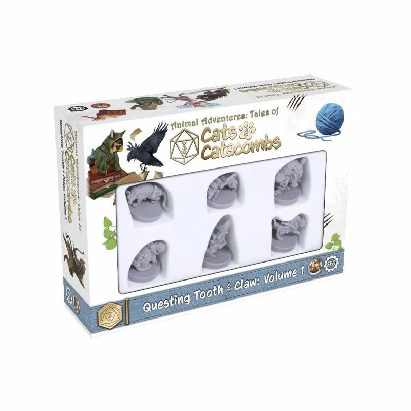 Cats and Catacombs - Questing Tooth and Claw Volume 1-1