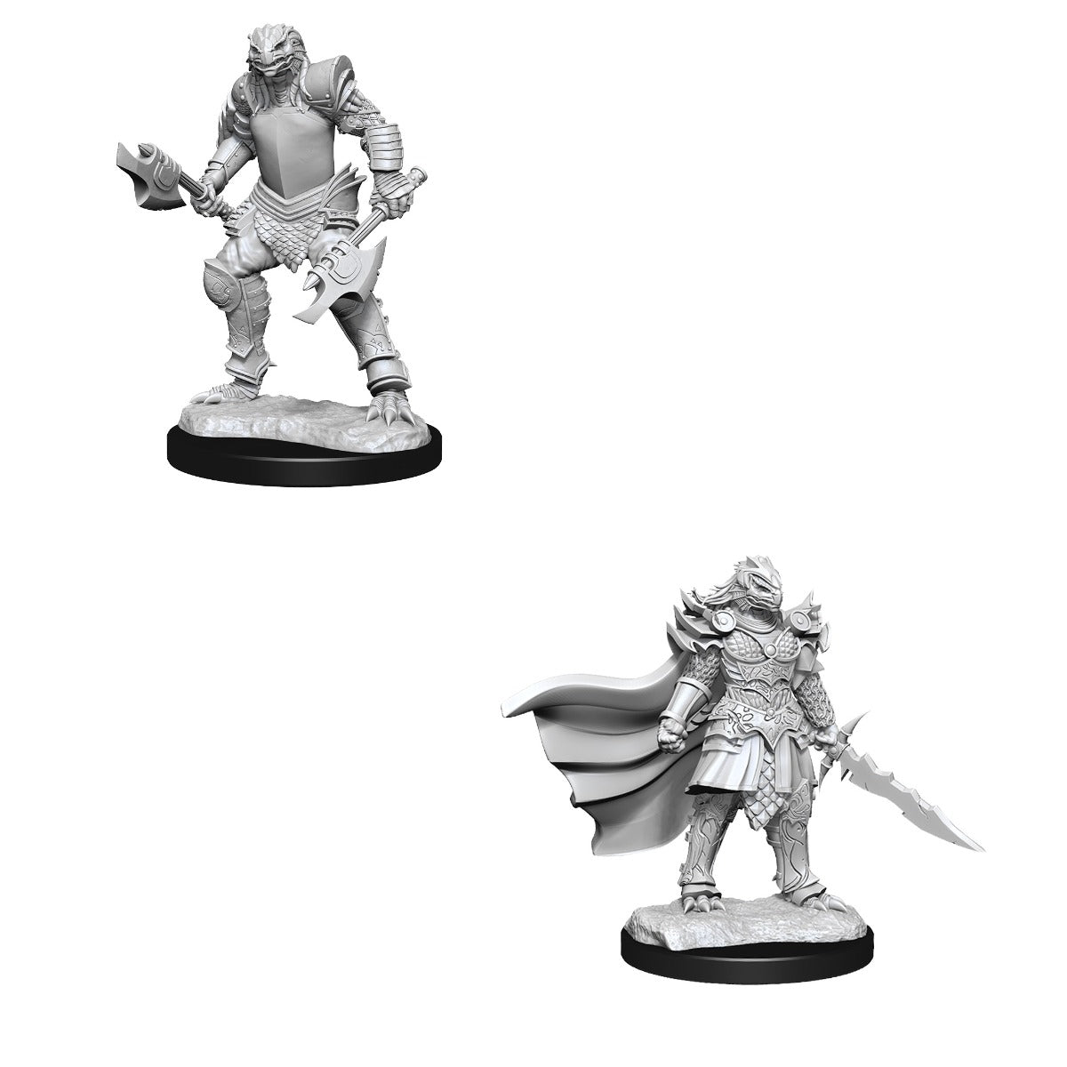 D&D Nolzurs Marvelous Unpainted Miniatures Dragonborn Fighter Female