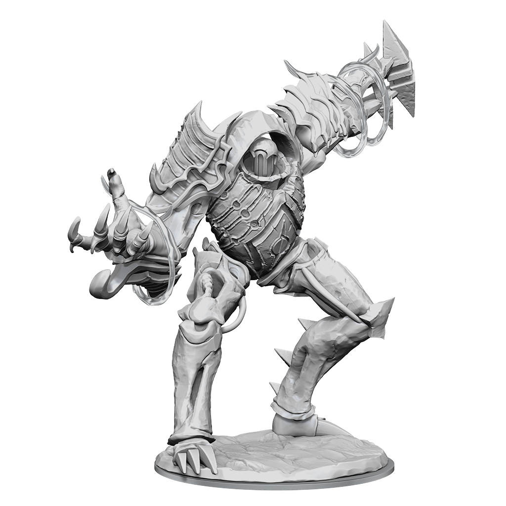 Magic the Gathering Unpainted Miniatures Brightsteel Colossus-1