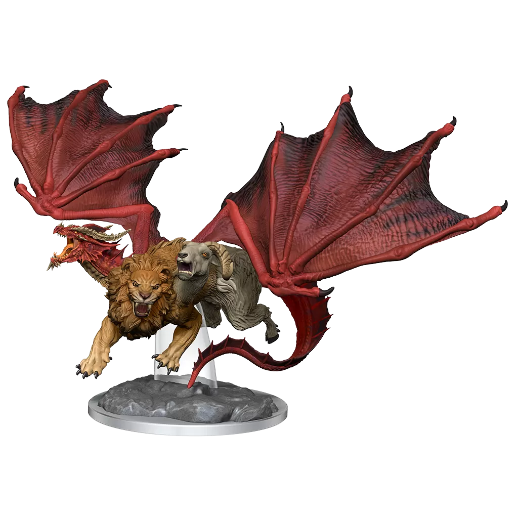 D&D Nolzurs Marvelous Unpainted Miniatures Chimera Paint Night Kit-1