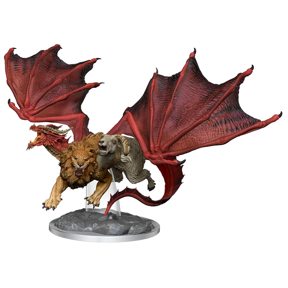 D&D Nolzurs Marvelous Unpainted Miniatures Chimera Paint Night Kit