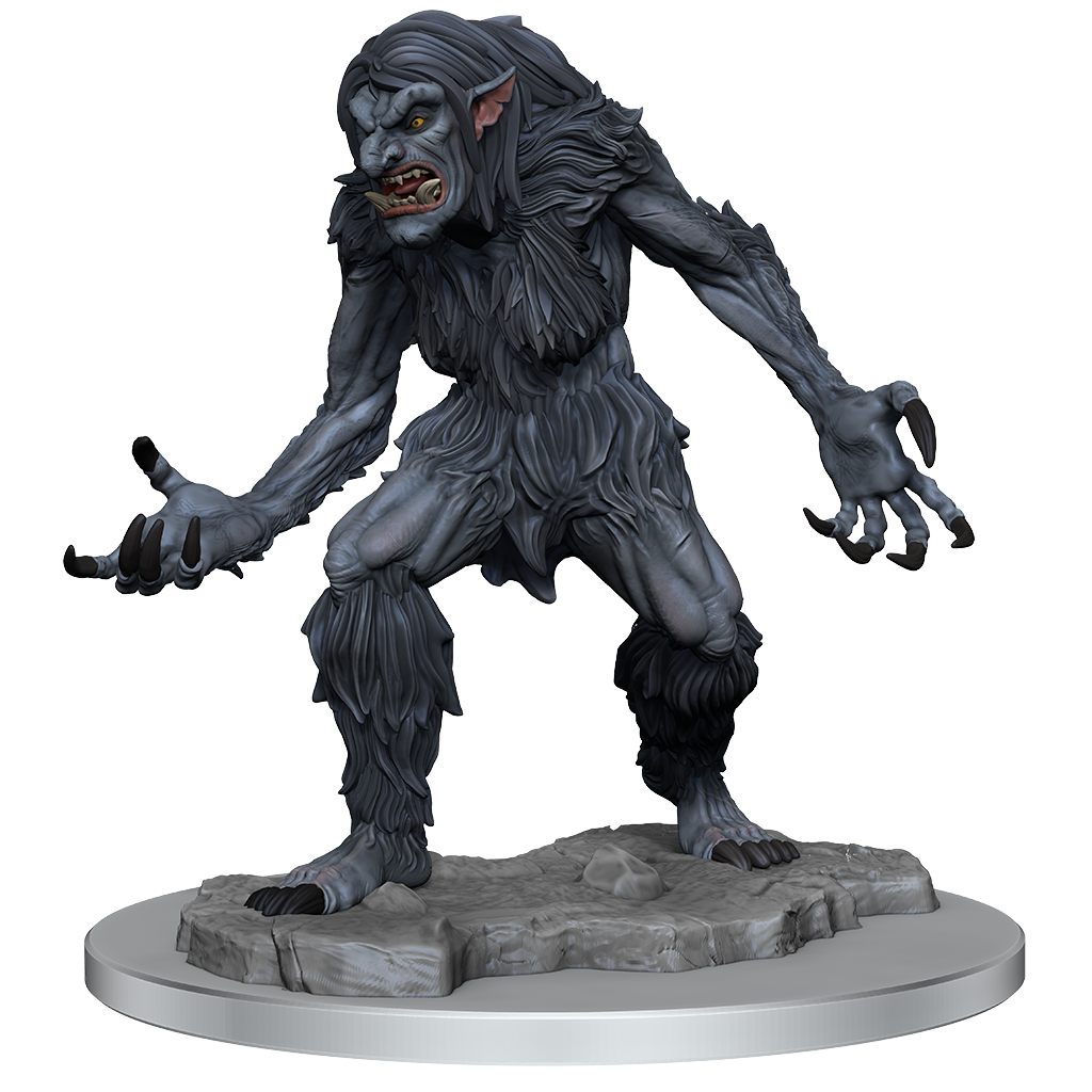 D&D Nolzurs Marvelous Unpainted Miniatures Ice Troll Paint Night Kit-1