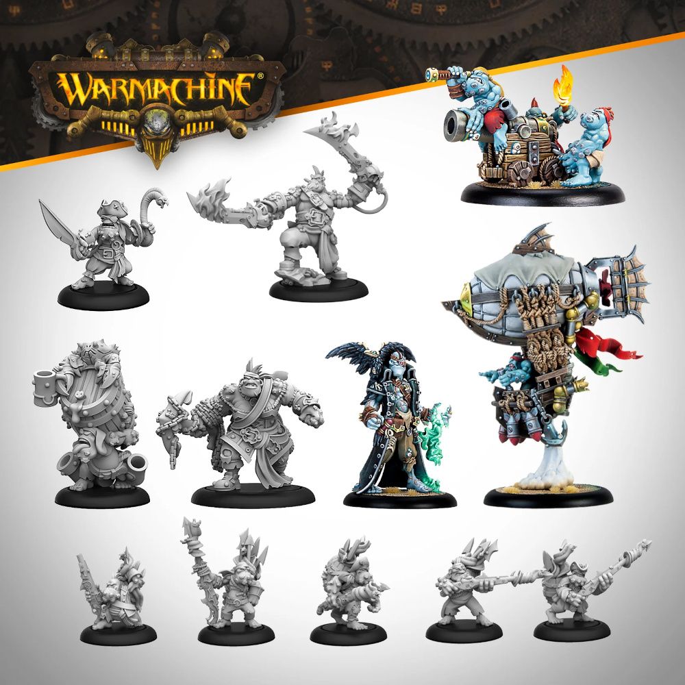 Warmachine: Southern Kriels Brineblood Marauders Auxiliary Expansion-1