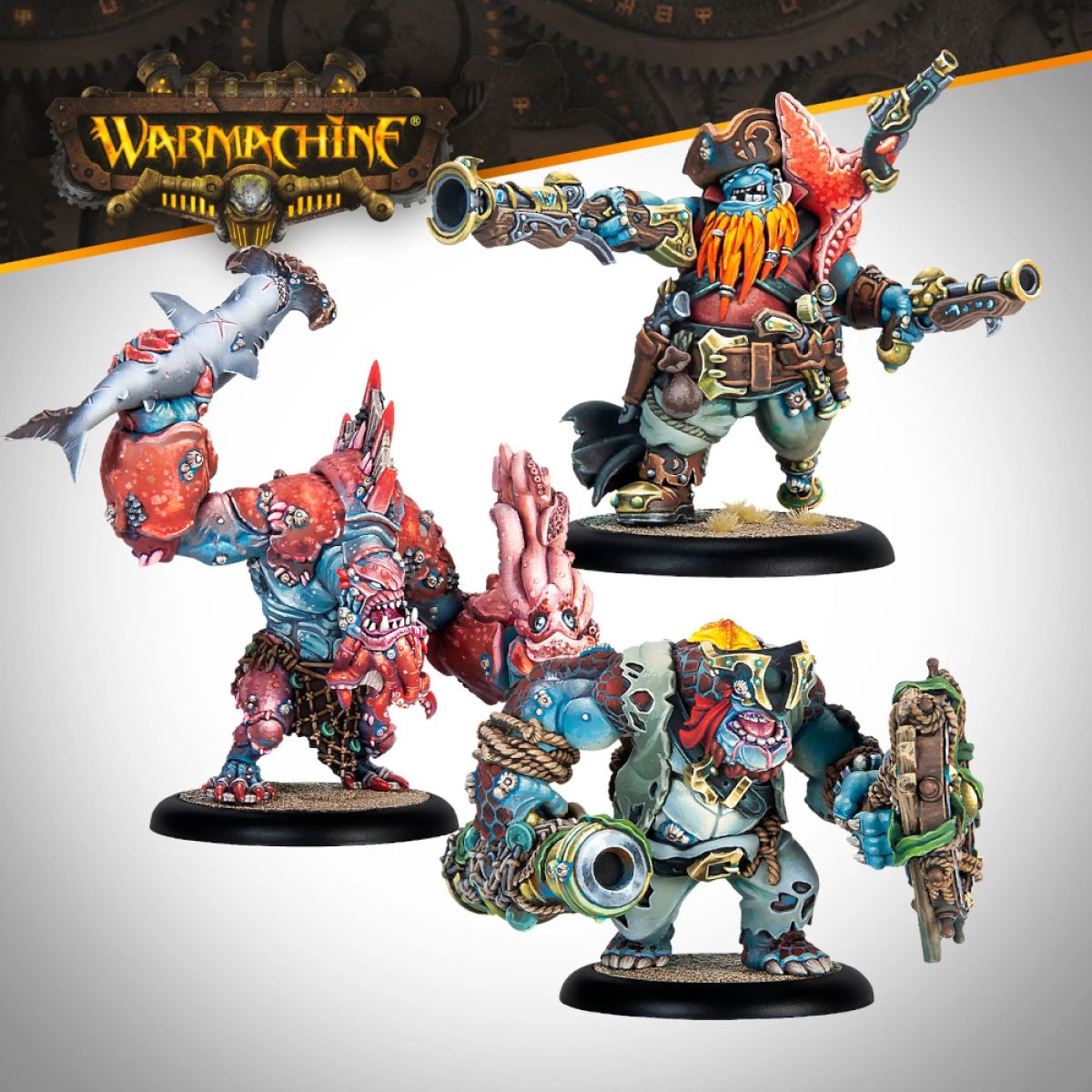 Warmachine: Southern Kriels Brineblood Marauders Battlegroup Box-1
